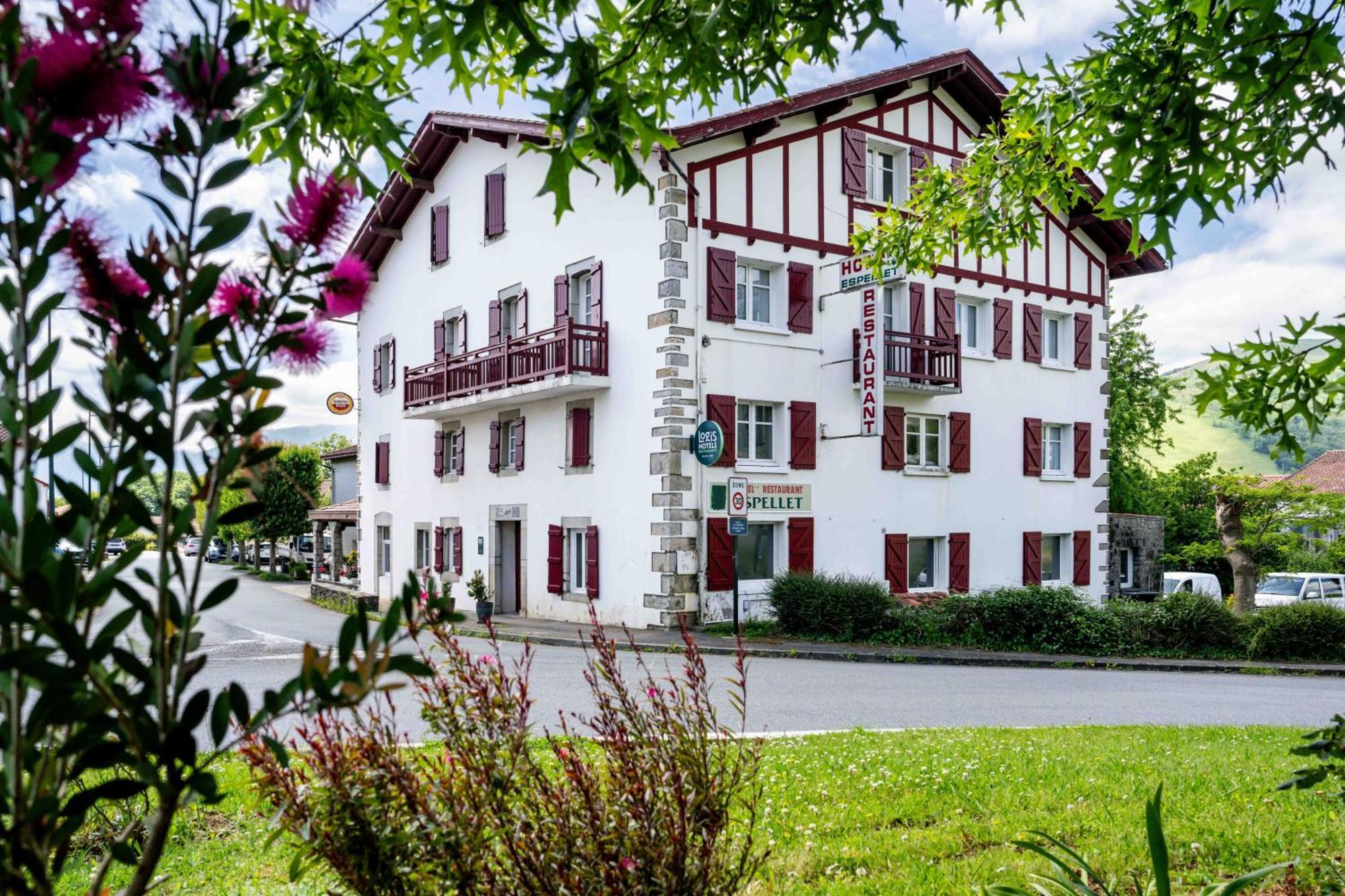 Logis Hotel Restaurant Espelletenia Larceveau-Arros-Cibits Ngoại thất bức ảnh